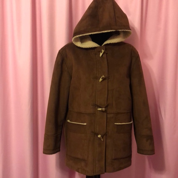 Lauren Ralph Lauren Jackets & Blazers - Lauren Ralph Lauren Brown Toggle Coat